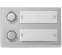 Heidemann 70722 Mainau Bouton-Poussoir Zinc Nickelé Inox Neuf (226)