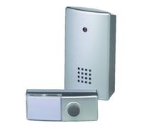 Heidemann HEIDEMANN Carillon sans fil HX Clip 100 m, argent, clip ceinture Quantité:1