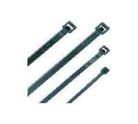 Heidemann HEIDEMANN Colliers de serrage en nylon noirs 200 x 4,8 mm, résistants aux UV, 100 pièces SB Quantité:1
