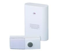 Heidemann HEIDEMANN Kit carillon sans fil HX One, 100m blanc, avec clip ceinture Quantité:1