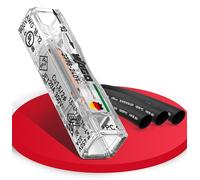 Heidemann WAGO ISO Flex 30475 Kit de réparation avec 6 connecteurs traversants WAGO (avec 3 gaines thermorétractables, pour 0,75-4,0 mm, 2 fils simples et 1,5-4,0 mm 2 bifils)