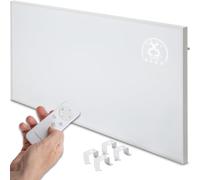 Heidenfeld Chauffage Infrarouge HF-HP140 | 800 Watt jusqu'à 20 m² | Contrôle 3-en-1 via App/Télécommande/Écran tactile | Chauffage Mobile Électrique (HF-HP140 800 Watt)