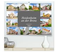 Heidenheim an der Brenz Impressionen (hochwertiger Premium Wandkalender 2026 DIN A2 quer), Kunstdruck in Hochglanz: Stimmungsvolle Bilder einer wunderschönen Stadt