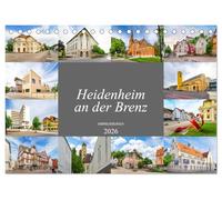 Heidenheim an der Brenz Impressionen (Tischkalender 2026 DIN A5 quer), CALVENDO Monatskalender: Stimmungsvolle Bilder einer wunderschönen Stadt