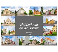 Heidenheim an der Brenz Impressionen (Wandkalender 2026 DIN A3 quer), CALVENDO Monatskalender: Stimmungsvolle Bilder einer wunderschönen Stadt