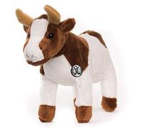 Heidi Doudou vache debout Marron/blanc