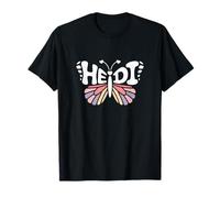 Heidi Papillon - Art personnalisé avec nom Mignon T-Shirt