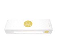 Heidi Swapp Kit de démarrage de machine applicateur de papier d'aluminium de 24,1 cm, 4 rouleaux, jusqu'à 24,1 cm, pour imprimante laser électrothermique, compatible avec feuilles réactives au toner