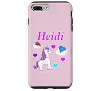 Heidi T-Shirt d'anniversaire Licorne Personnalisable pour Fille Coque pour iPhone 7 Plus/8 Plus