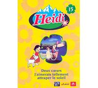 HEIDI VOLUME 15 - 2 EPISODES : DEUX COEURS - J'AIMERAIS TELLEMENT ATTRAPER LE SOLEIL