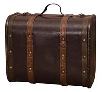 HEIDOUOZ Valise Vintage, Valise Decorative, Bac de Rangement Domestique, boîte d'accessoires de Photo et de Photographie de Style Chinois en Bois(23.5x12x17cm)