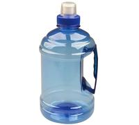 Heidouse Bouteilles d'eau de 1 Litre, Grand Bouteille d'eau Claire avec poignée, épreuve de déversement Puche en Plastique Portable réutilisable pour Le Camping Sportif 'extérieur la Fitness
