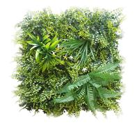 Heidouse Panneaux muraux de Plante Artificielle 20x20 RECTEUR DE Murs DE GRASSE ARVILS RÉLÉCTIF
