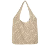 Heidouse Sac fourre-tout au crochet, sac à main en maille en mailles boho, sac de plage en tricot de grande capacité pour femmes Summer Beach Dating Shopping, Tottes