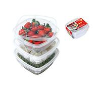 Heidrun 1806 S Mcfresh Lot de 3 boîtes carrées 0,9 l