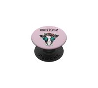 Heifer Please Funny Farm-Animal Jeu de Mots pour Filles de la Campagne PopSockets PopGrip Adhésif