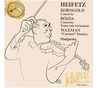 Jascha Heifetz – Plays Korngold/Rozsa/Waxman – CD – Sony