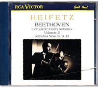 HEIFETZ - Heifetz Beethoven Complete Violin Sonatas Vol 3 Sonatas # 8,9,10 (UK Import)