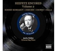 Heifetz, Jascha – Encores Vol. 2 – Import – NAXOS