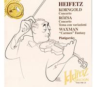 Jascha Heifetz – Plays Korngold/Rozsa/Waxman – CD – Sony
