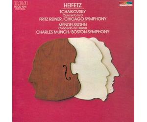 Heifetz plays Mendelssohn & Tchaikovsky Concertos [UK Import]
