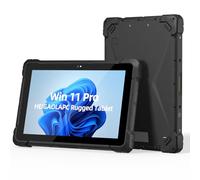 HEIGAOLAPC IP67 Rugged Tablet, N100 (up to 3.4GHz), 8GB RAM 128GB ROM, 10,1 Zoll Windows 11 Pro Industrie Tablet PC with 8000mAh/7.6V Battery USB3.0 /FHD pour l'extérieur