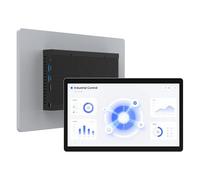 HEIGAOLAPC Panel PC Industrielle Tactile Écran PC Industriel 13,3 Pouces, Panel Control Ordinateur Tactile Win11 Pro N5095, 8Go RAM 128Go ROM, 1920x1080 IPS, 4xUSB3,0, 2xRS232, TypeC, HDMI, LAN