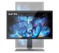 HEIGAOLAPC Panel PC Industrielle Tactile Écran PC Tout-en-Un 15,6" avec Support Pivotant, Panel Control Ordinateur Tactile Win11 Pro J4125, 8Go RAM 128Go ROM, 1920x1080 FHD IPS, 2xHDMI 1,4, RS232