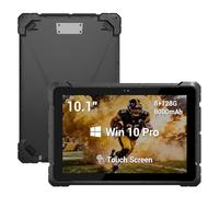 HEIGAOLAPC Rugged Tablette 10,1 pouces avec Win 11, IP67 étanche et résistante aux chocs, Intel J4105, 8 Go/128 Go - Pour entrepôt, acquisition de données, logistique, chantier