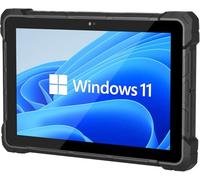 HEIGAOLAPC Tablette robuste 10,1 pouces Windows 11 Pro | IP67 étanche et antichoc | Intel Celeron J4105, 8 Go de RAM, SSD 128 Go | pour entrepôt, acquisition de données, logistique, chantier