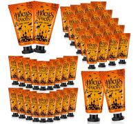 Heigble Lot de 48 crèmes pour les mains d'Halloween en vrac - Fournitures de fête d'Halloween - Lotions de voyage - Taille en vrac avec fantôme toile d'araignée crâne pour anniversaire, Noël, vacances