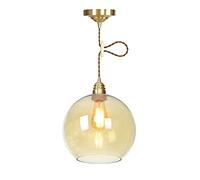 Height Adjustable Glass Office Restaurant Bar Cafe Pendant Corridor Single Head Hanging Lights Read Chandelier