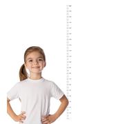Height Growth Chart for Kids - Wall Measurement Ruler, Removable & Waterproof Adhesive Growth Chart Sticker, Easy-to-Use Height Tracker for Baby, Toddler & Child, Perfect for Nursery, Bedroom & Class