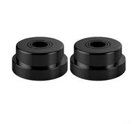 Heighten - Cache-valve mural pour raccords de plomberie de 1,27 cm et 1,9 cm, cache-tuyau décoratif pour cuisine, salle de bain, robinets de douche, matériau ABS, blanc