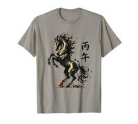 Heigo Fire Horse 2026 Peinture à l'encre du Zodiaque T-Shirt