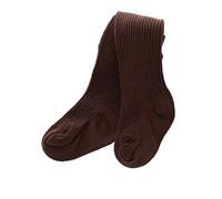 Heiguonvshi Collant Tricotés Ouverts Bébé Legging Fille Enfants Chaussettes Automne Hiver Collants Bambin 0-5 Ans