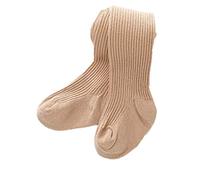 Heiguonvshi Collant Tricotés Ouverts Bébé Legging Fille Enfants Chaussettes Automne Hiver Collants Bambin 0-5 Ans