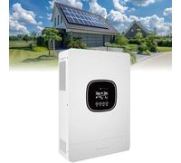 HEIHEIZI Onduleur Hybride Solaire 5000W 48VDC, on/Off Grid Sinus Pur AC230V Sortie, Double Communication WiFi+BMS, Chargeur Solaire MPPT 80A, Plage de Tension Secteur/Générateur 90-280Vac