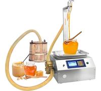 HEIHEIZI Remplisseuse Automatique de Liquides, Remplisseuse de Miel, Remplisseuse de Liquides Visqueux en Acier Inoxydable, Remplisseuse Intelligente pour Beurre de Cacahuète,Confiture BrassGearPump