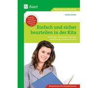 Heike Grüner Einfach und sicher beurteilen in der Kita: Mit fertigen Tex (Poche)