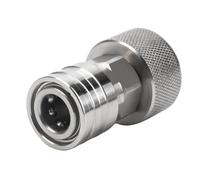 Heilanole Adaptateur de Tuyau D'Arrosage Vers Nettoyeur, Raccord 3/4 Pouces GHT Vers 1/4 Pouces, Connecteur de Tuyau Vers Nettoyeur