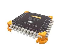 Heilanole Récepteur Satellite Numérique Multi-Commutateurs 9 Entrées 16 Sorties Diseqc 2.0, 9 Entrées, Commutation en Cascade 4,0 DB, 950-2150 MHz.