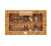 Heilemann - Boite cadeau avec lot de chocolats - thème zoo - 100 g