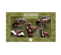Heilemann Lot de figurines de chocolat à thème de lait précieux 100 g (dinosaures)