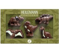 Heilemann Precious Milk Chocolate Figures 100g Pack of 2 (Dinosaurs)
