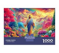 Heiliges DREI Könige 1000 Stück Extra Dicke Karton Jigsaw Puzzle Für Erwachsene Und Kinder Alter Florale Gärten Puzzles Gehirn Training Spaß Gegenwart Aktivität Wanddekoration 52x38cm/1000pcs