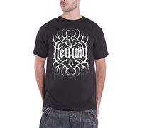 Heilung LIFA Homme T-Shirt Manches Courtes Noir XXL, 100% Coton, Regular/Coupe Standard