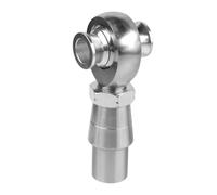 Heim Joints Ensemble d'embouts de biellette de qualité supérieure pour barres de traction Joints de direction Suspense 1,3 cm Argenté