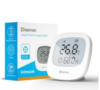 Heiman Thermomètre Hygromètre Intérieur Connecté HS3HT-2R, Autonomie 2 Ans