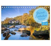 Heimat Entdecken - Bergisches Land, Leben mit dem Wasser (Tischkalender 2026 DIN A5 quer), CALVENDO Monatskalender: Der Wasserreichtum bestimmt das ... Land und schafft einzigartige Naturräume.